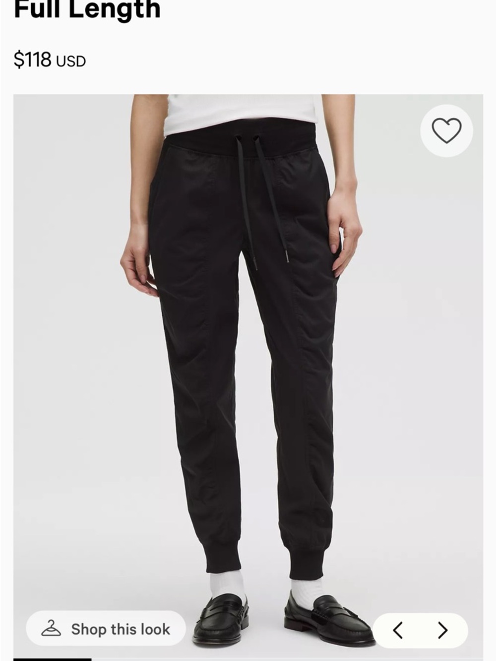 Lululemon Dance Studio Mid-Rise Jogger